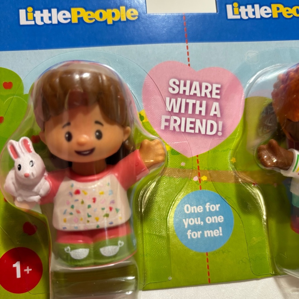 Fisher-Price Little People Friends Set - Pink and White - Picture 2 of 4